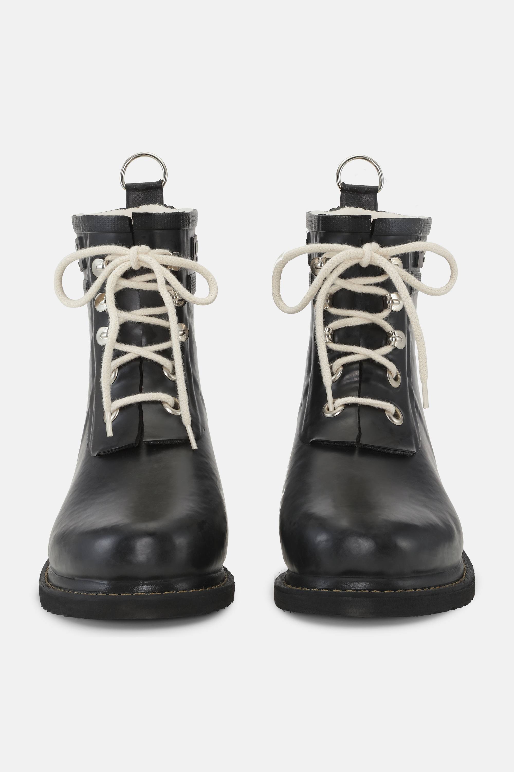 Short Rubber Boots - Black